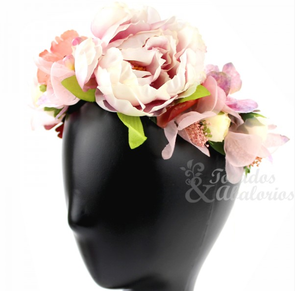 Diadème de fleurs