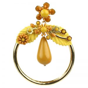 BOUCLES D’OREILLES PEPA jaune