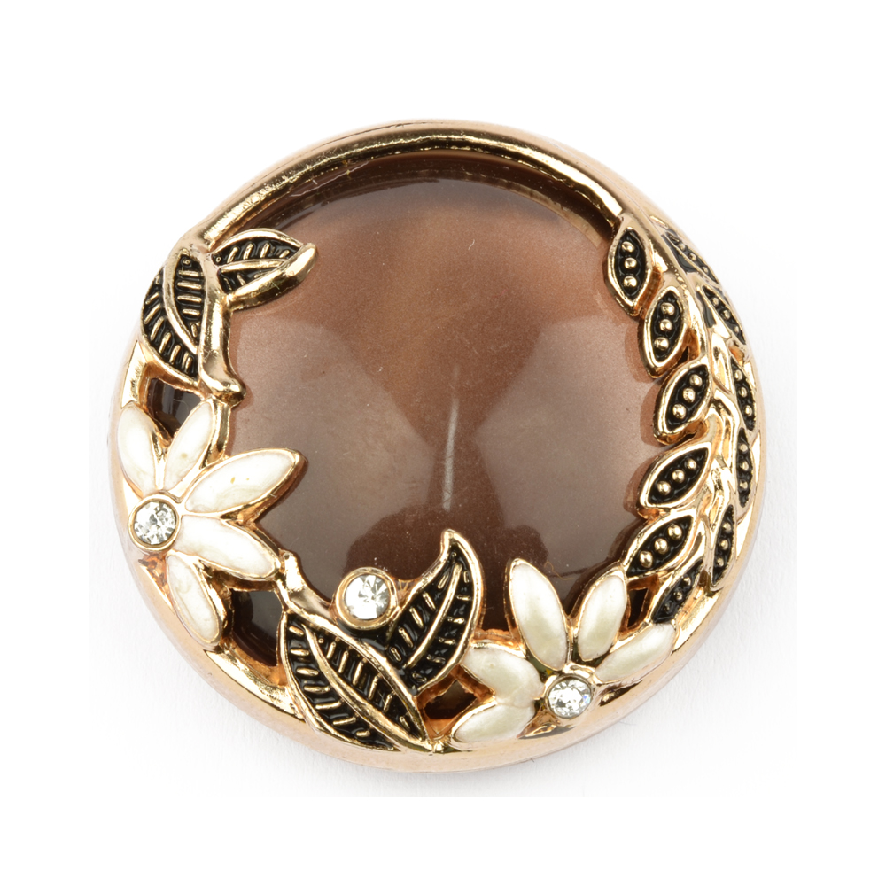 BOUTON PERLÉ 4 cm or BOUTON PERLÉ 4 cm or