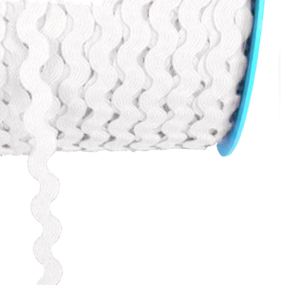 SERPENTINE POLYESTER 05CM blanc SERPENTINE POLYESTER 05CM blanc