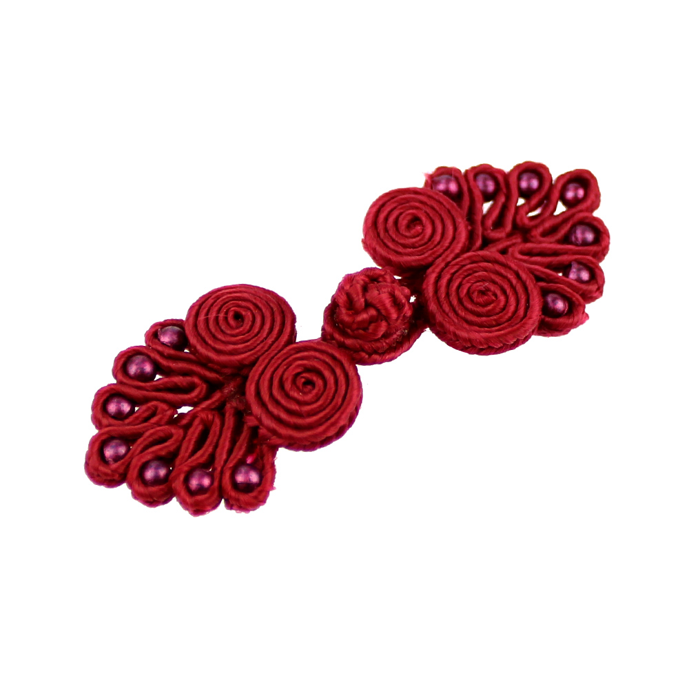 Tresse Alamar 6×2 cm bordeaux Tresse Alamar 6×2 cm bordeaux