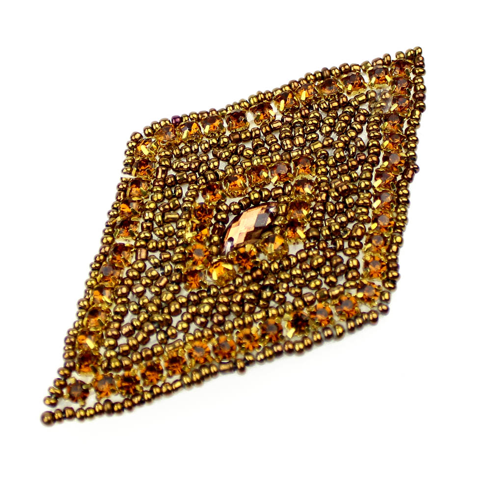 applique thermocollant pierres 10X5,5 cuivre applique thermocollant pierres 10X5,5 cuivre