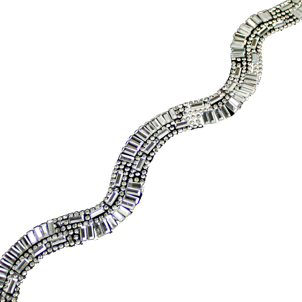 bande ondulee argent 2