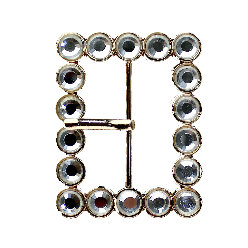 boucle carree 60x48 mm or boucle carree 60x48 mm or