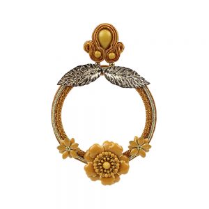 boucles doreilles manuela moutarde