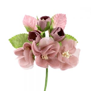 bouquet pitimini rose nude fonce
