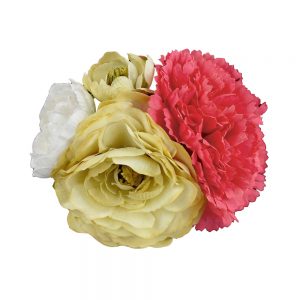 ensemble floral abril corail