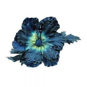 fleur alesha bleu marin