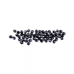 perle cristal facettes 04mm noir