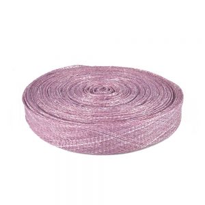 ruban sinamay 2 cm violet