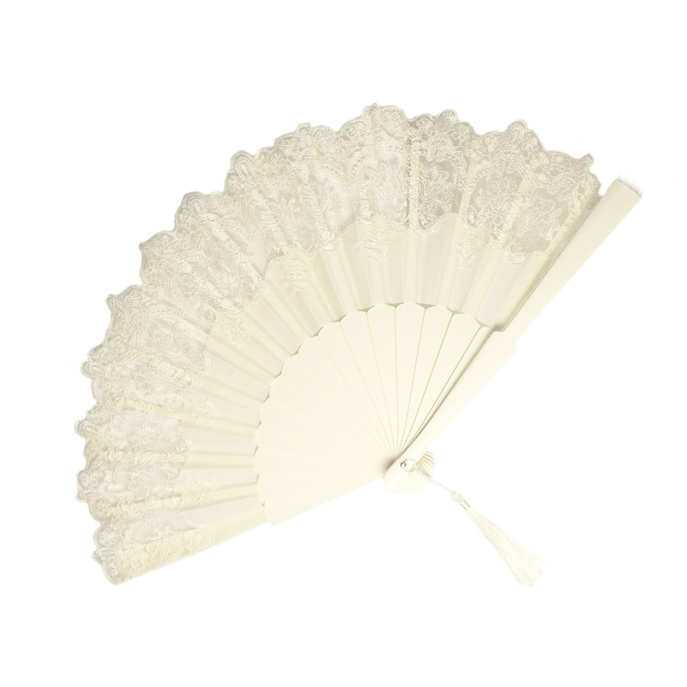 eventail en dentelle ecru eventail en dentelle ecru